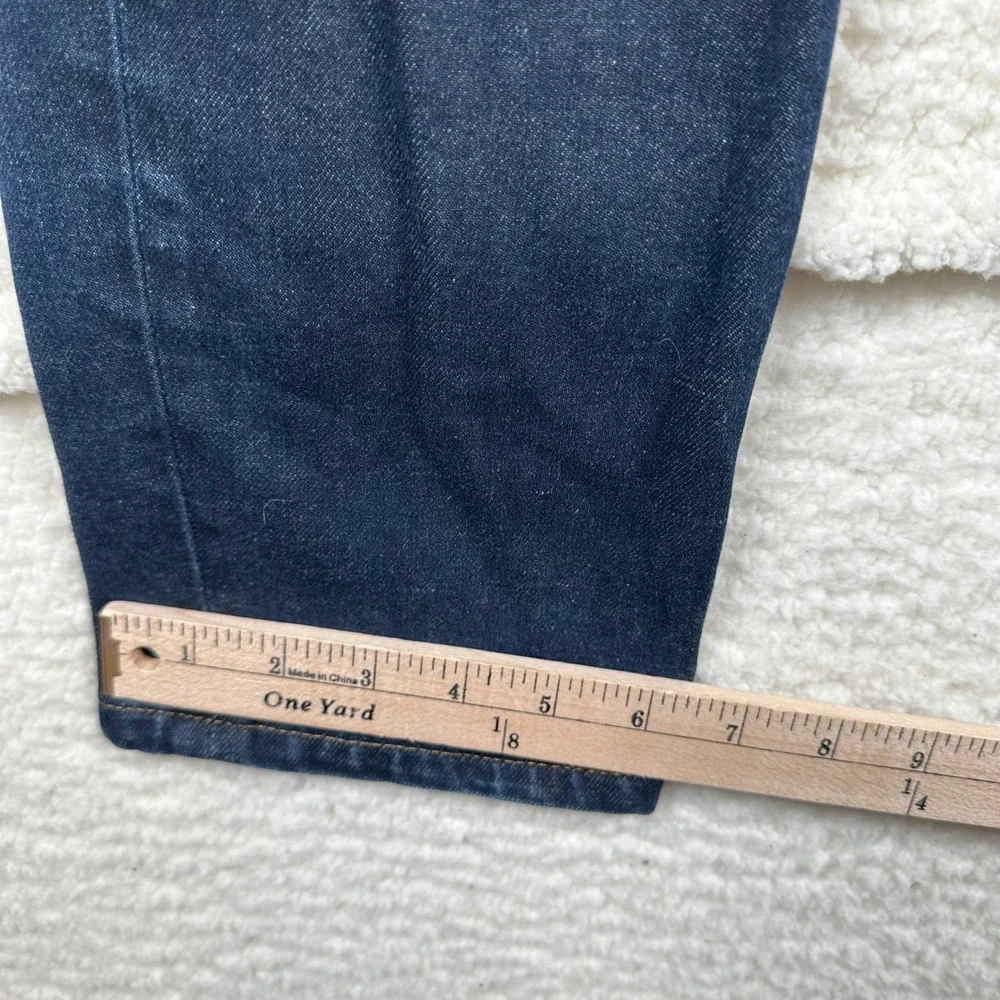 Everlane Uniform Slim Organic Cotton Jean Mens 4-Way Stretch 32x34 Dark Indigo